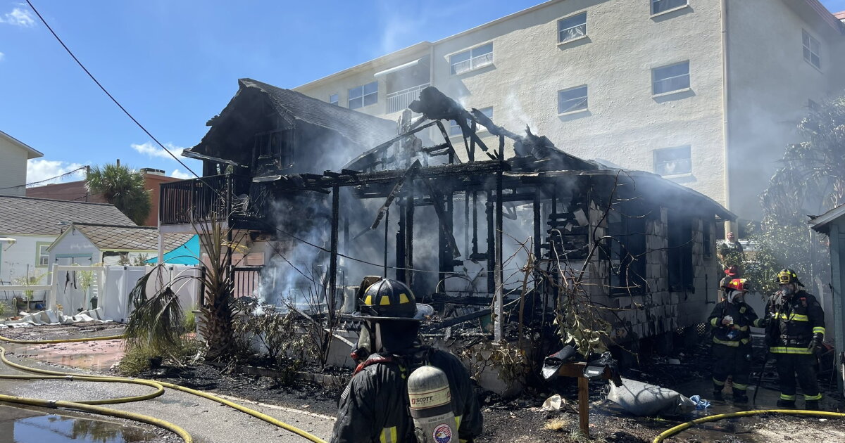 Crews battle 3-alarm house fire in Treasure Island; no injuries reported - Vimarsana News