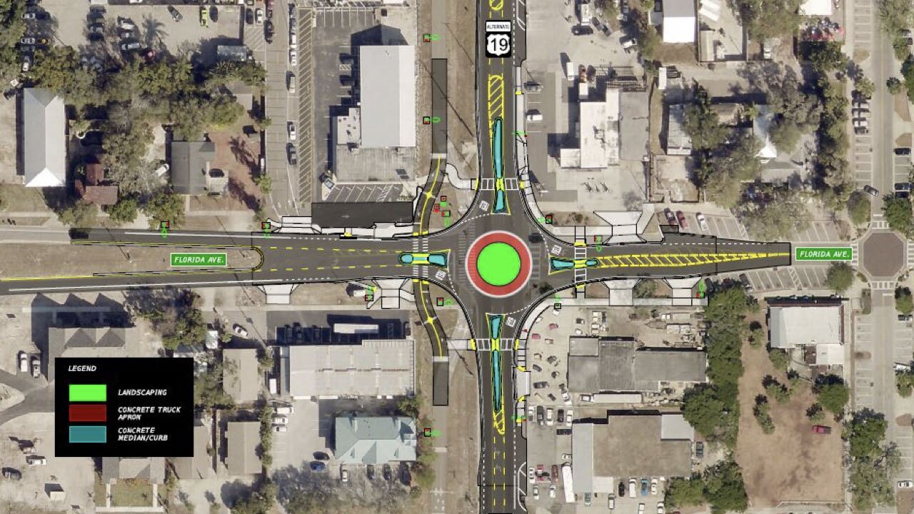Palm Harbor Roundabout