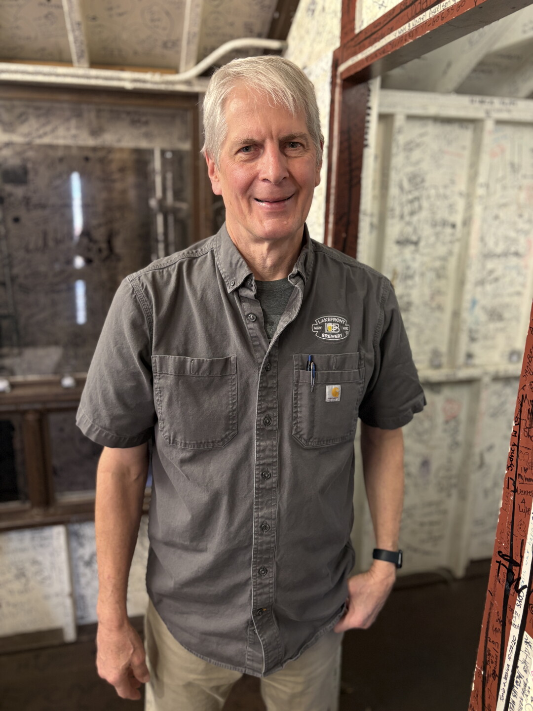 Lakefront Brewery President Russ Klisch