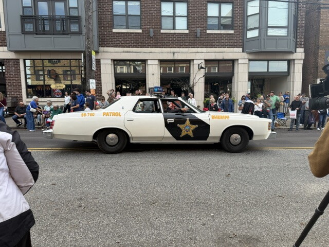 Columbus Day Parade Car