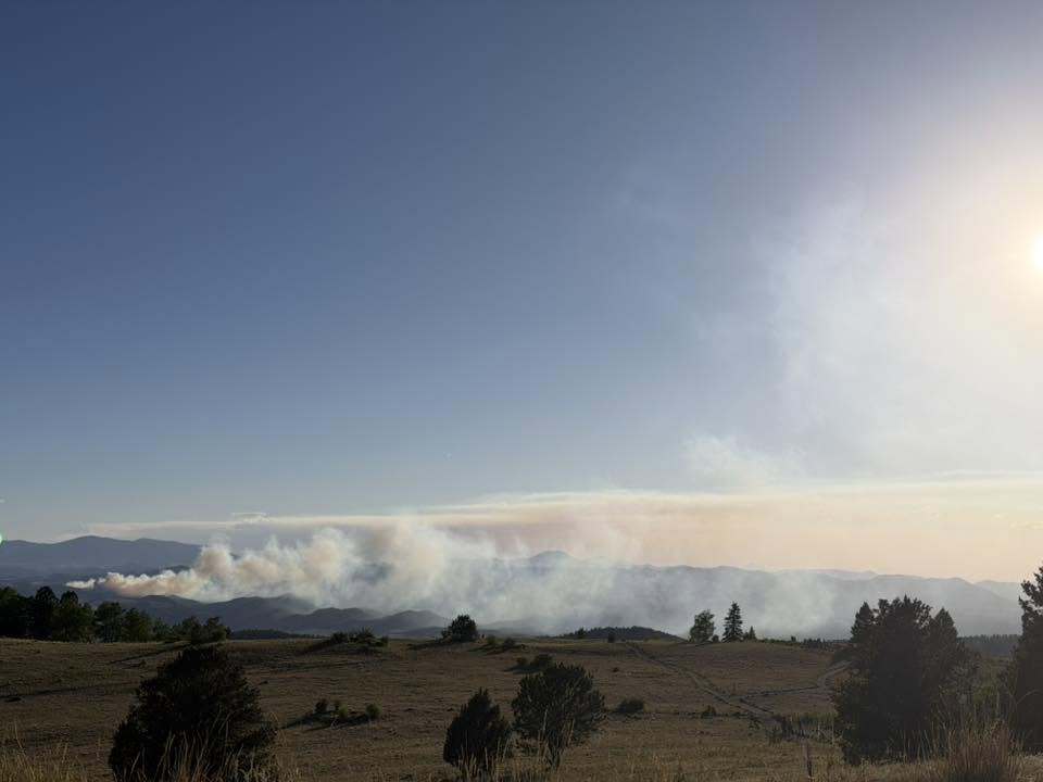 11 Fire burning in Fremont County on Sunday, June 28, 2026.
