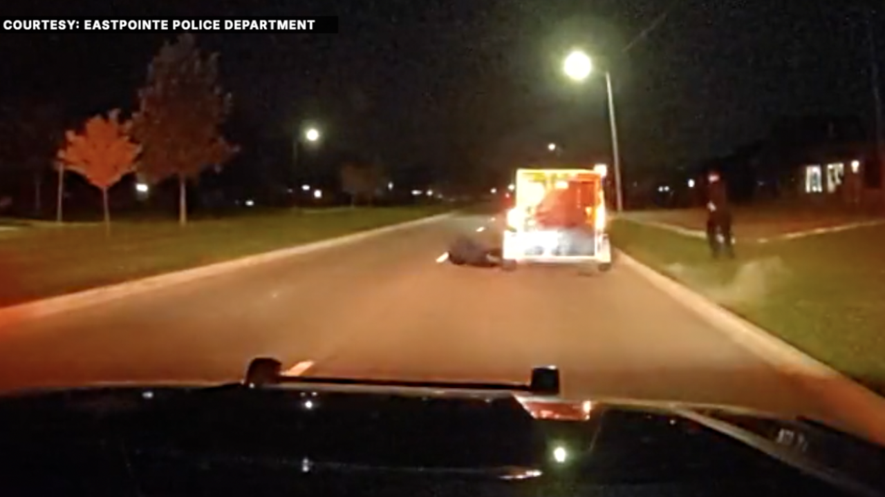 Eastpointe officer run over during plant theft call; suspect faces life in prison after chase
