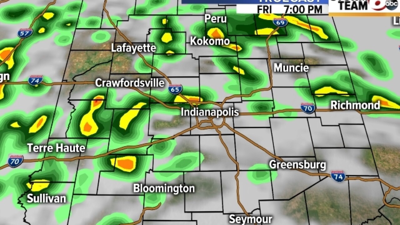 TIMELINE: When to expect rain