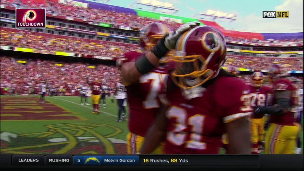 Matt Jones, Redskins run over Rams