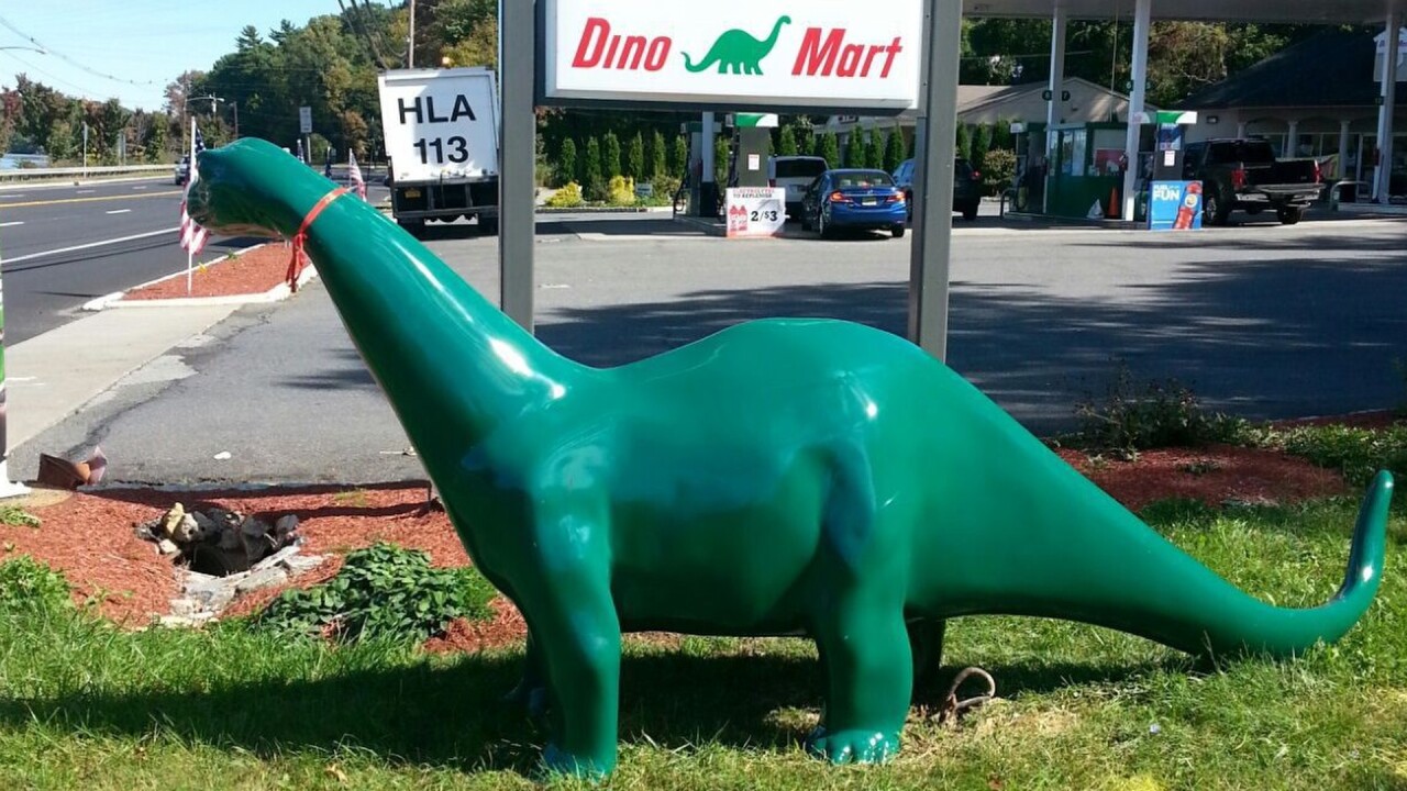 Sinclair dinosaur destroyed