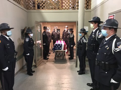 El Paso County Sheriff's Deputy Jeff Hopkins private memorial