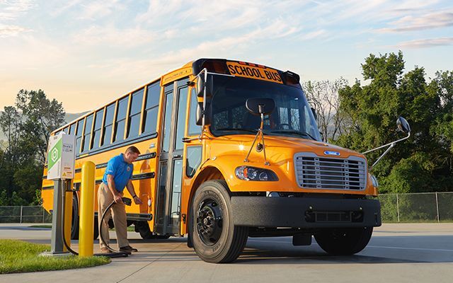 Thomas Built Electric Bus