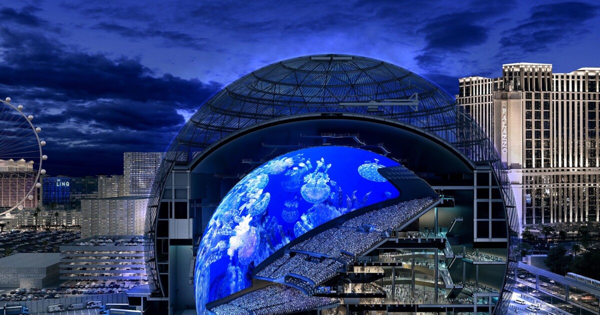 Sphere debuts 'world's largest concertgrade audio system'