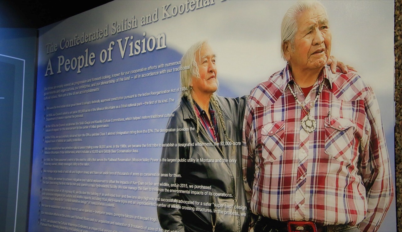 Bison Range Visitor Center Display