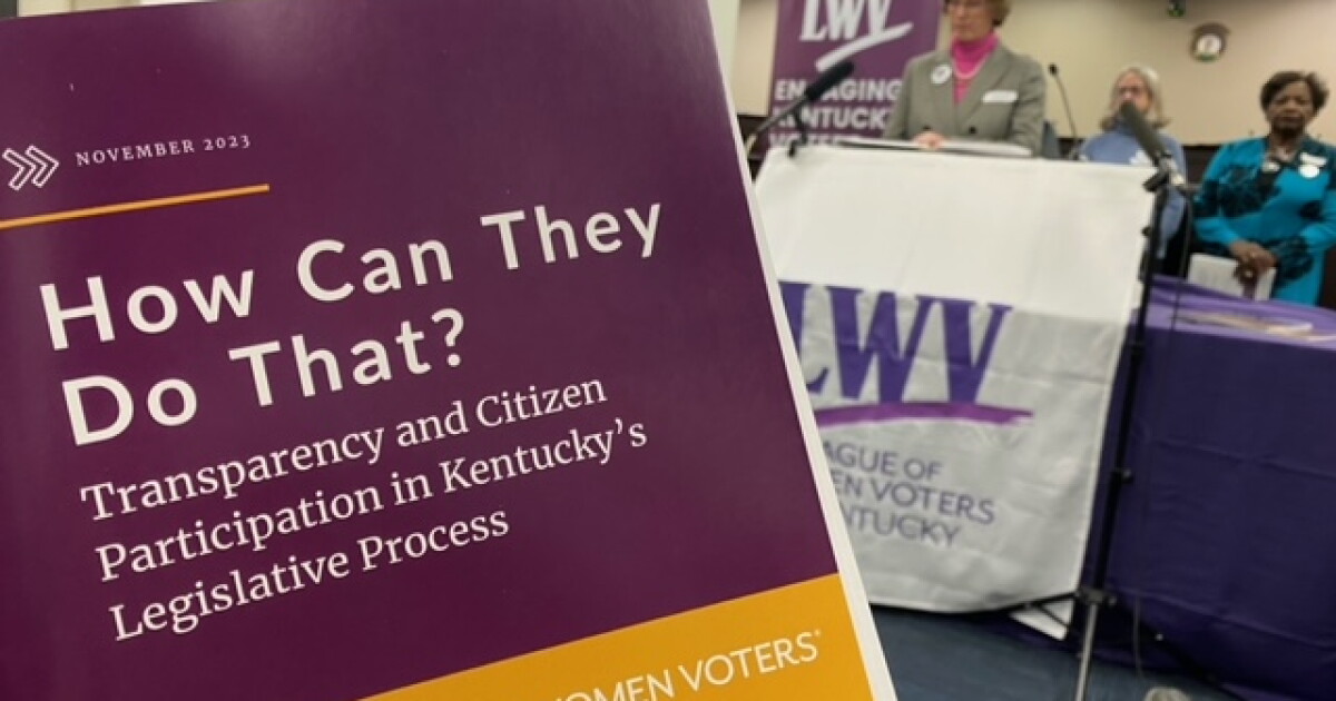 Ky. group raises issue of bills being 'fast-tracked' into law - Vimarsana News