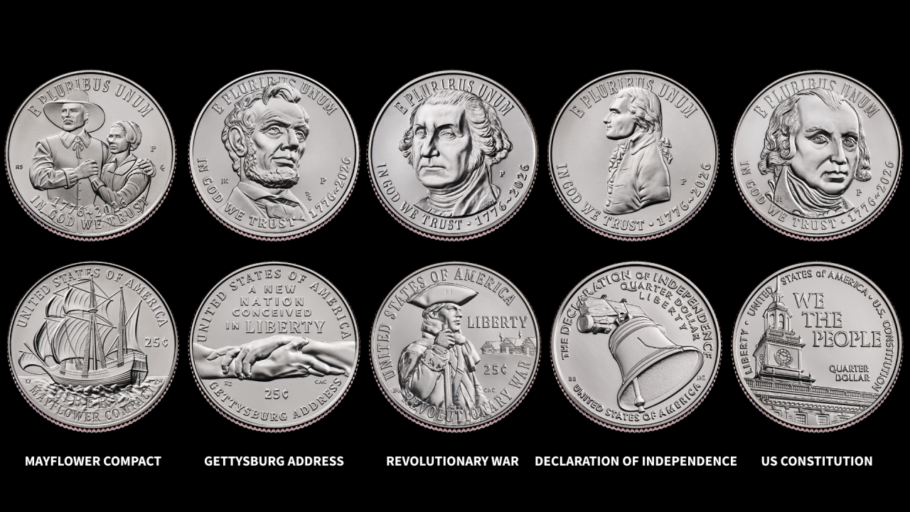 semiquincentennial quarters