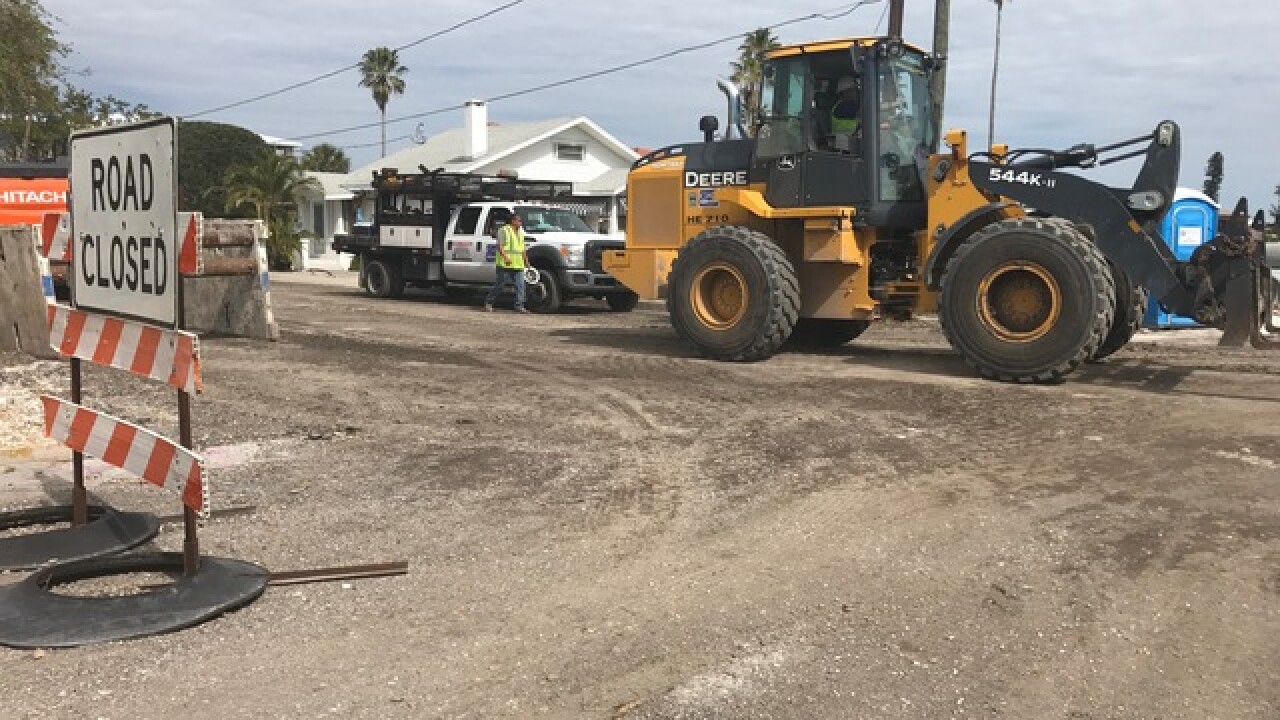 Pass A Grille Way Construction Won T Wrap Up Until March 2019