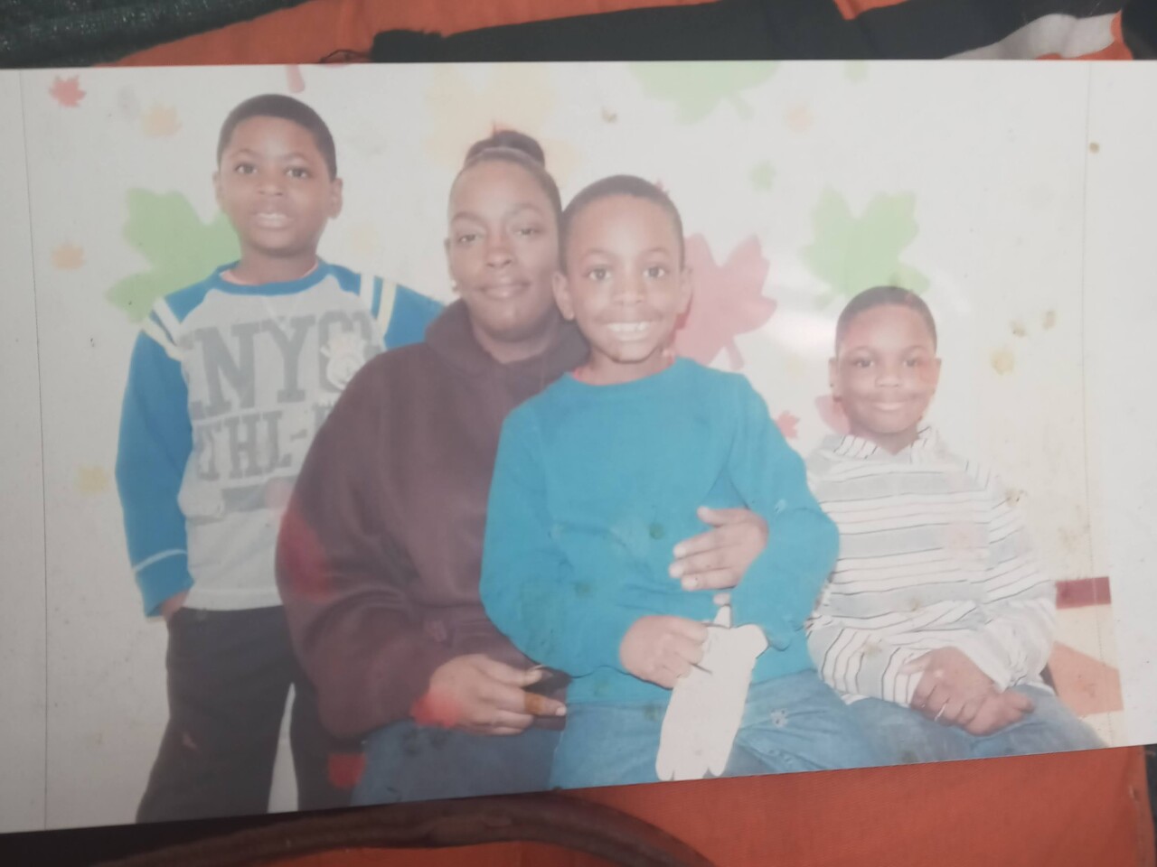 Tara Andrews, second from left, with her three grandchildren in an undated photo.