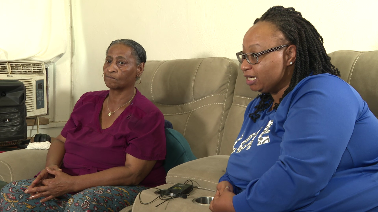 Mary Arnold and Latashia Person