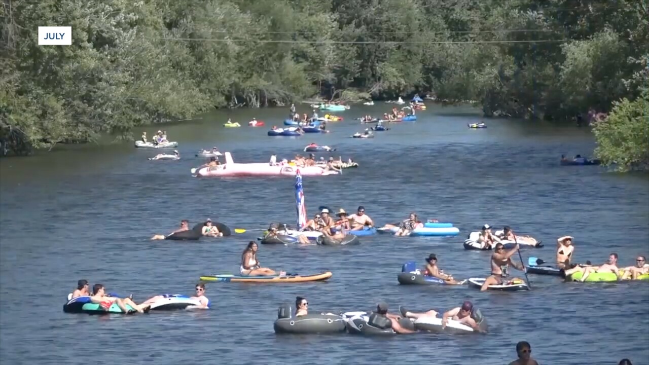 It was a really busy season this was on a Saturday back in July