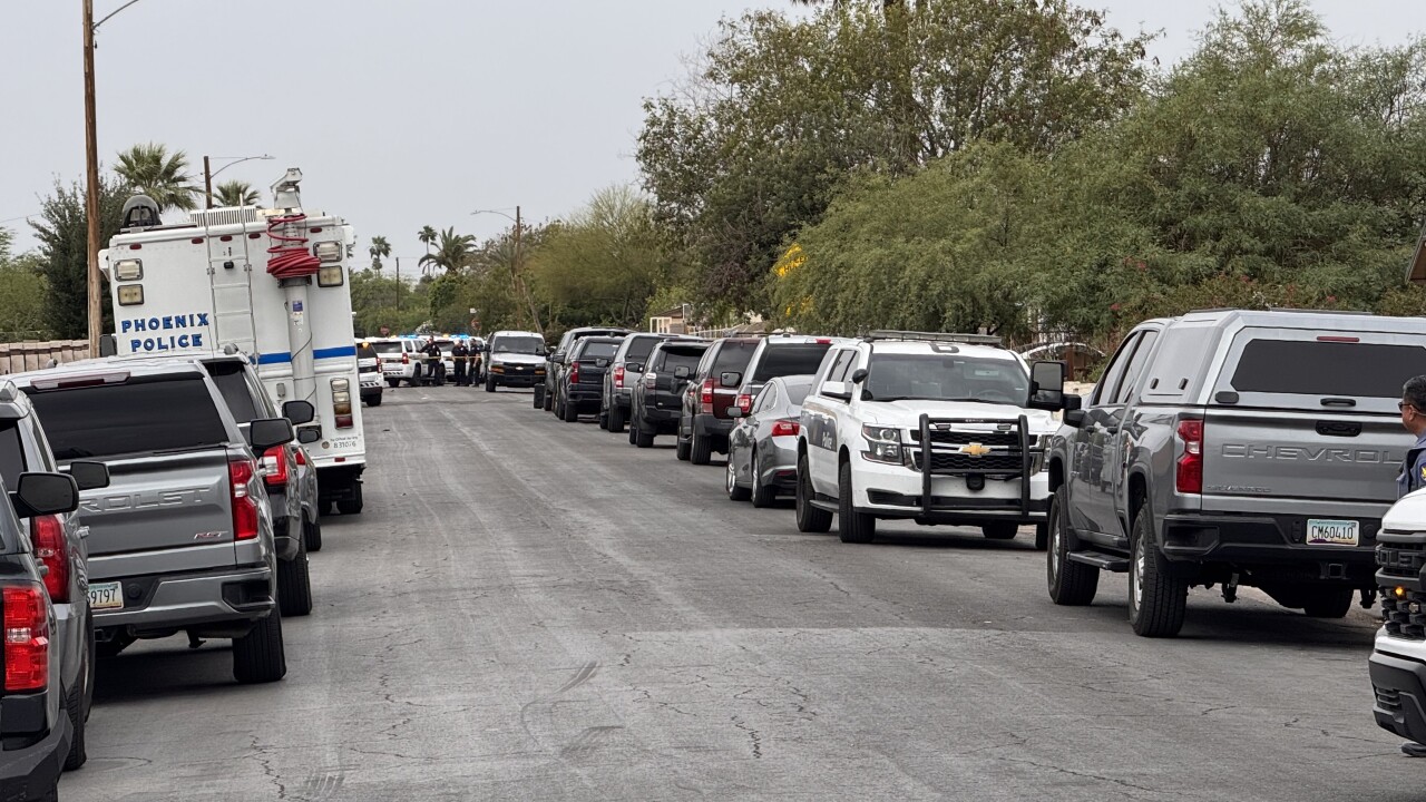 27th ave and Van Buren police situation