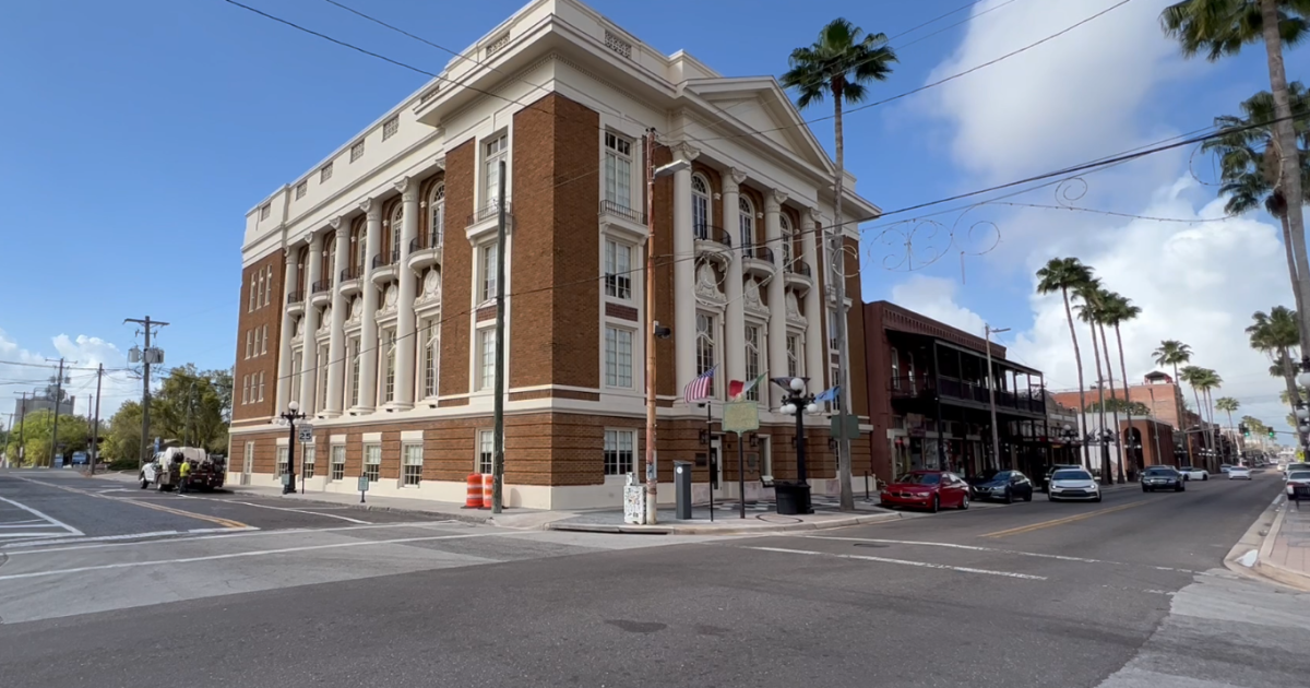 Right on 7th Avenue, the Italian Club helps honor Tampa's Italian history