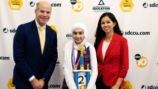 Duaa Ouznali san diego county spelling bee winner 2025