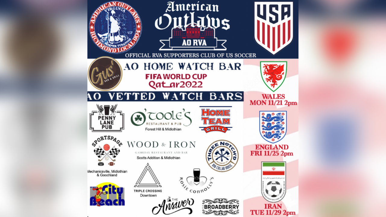 Fans gather in Richmond to celebrate U.S. men's team World Cup game