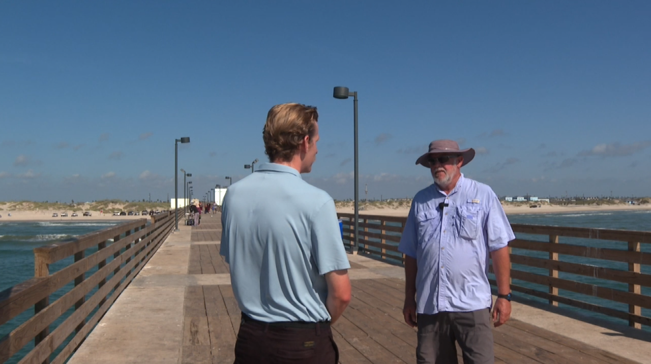 Bob Hall Pier Vandalism