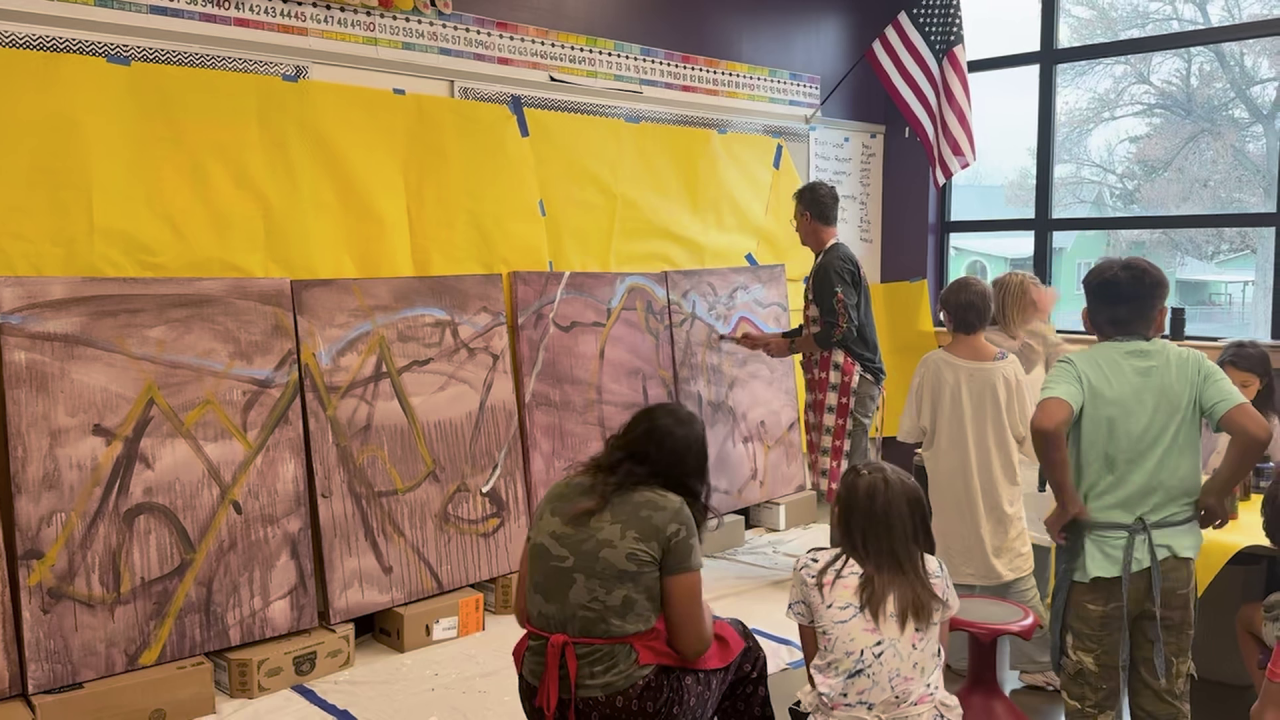 Representation and Identity: Bryant students paint native mural 