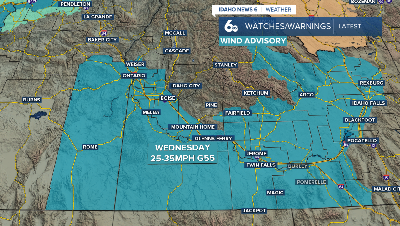 Wind advisory