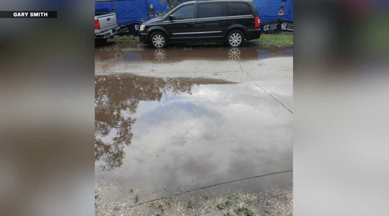 Flooding from September in Largo