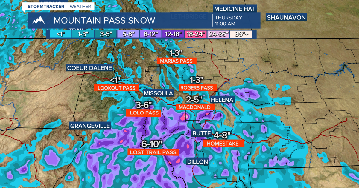 Weather Forecast: Rain and snow tonight through Thursday