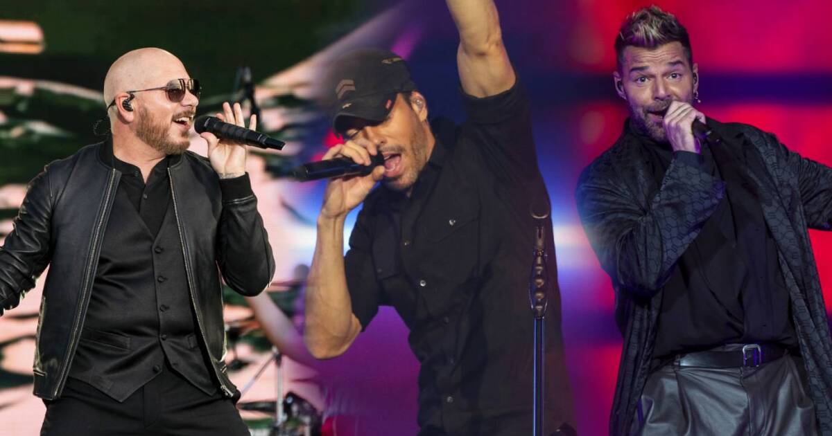 Enrique Iglesias, Ricky Martin & Pitbull to bring 'The Trilogy Tour’ to