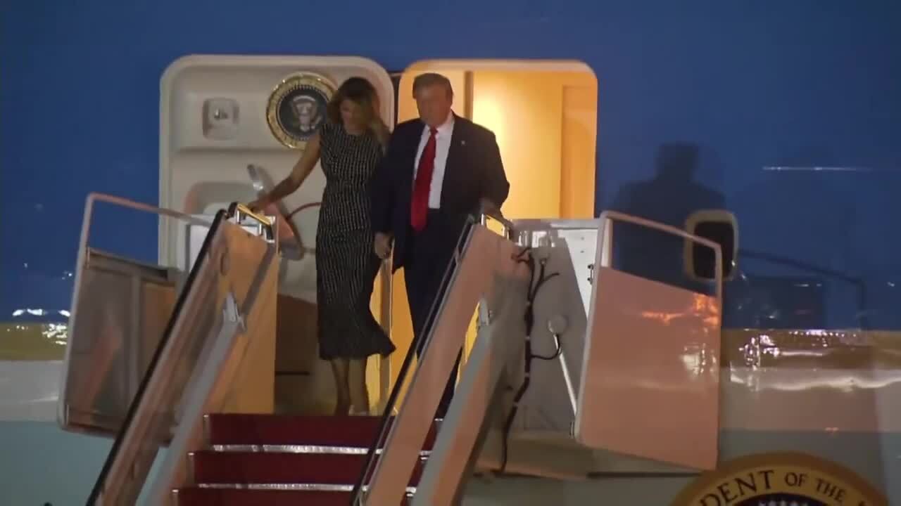 President Donald Trump First Lady Spending Christmas At Mar A Lago In Palm Beach Wheres Trump Christmas 2021