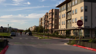 The Mueller neighborhood in East Austin on Oct. 7, 2023.