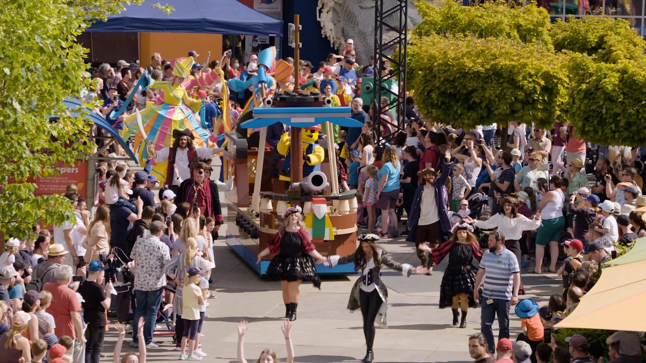 North America's first-ever Lego World Parade