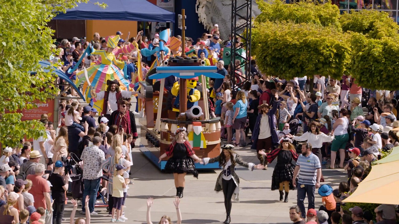 North America's first-ever Lego World Parade 