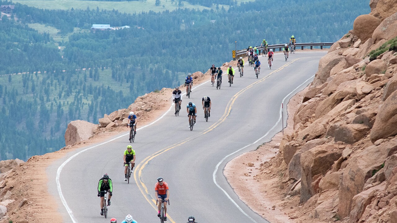 Pikes Peak Hill Climb Cycling Pikes Peak Cycling Hill Climb Photos