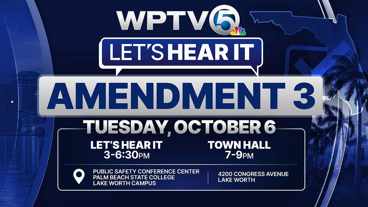 Let's Hear It: Property Tax Town Hall on Oct. 6 in Lake Worth focused on Amendment 3