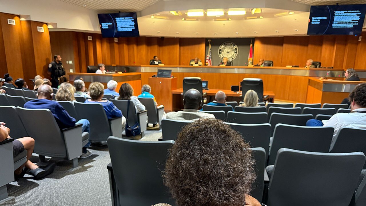 Fort Pierce commisioner meeting