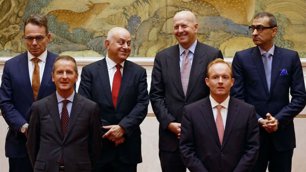 Goldman Sachs names David Solomon as next CEO