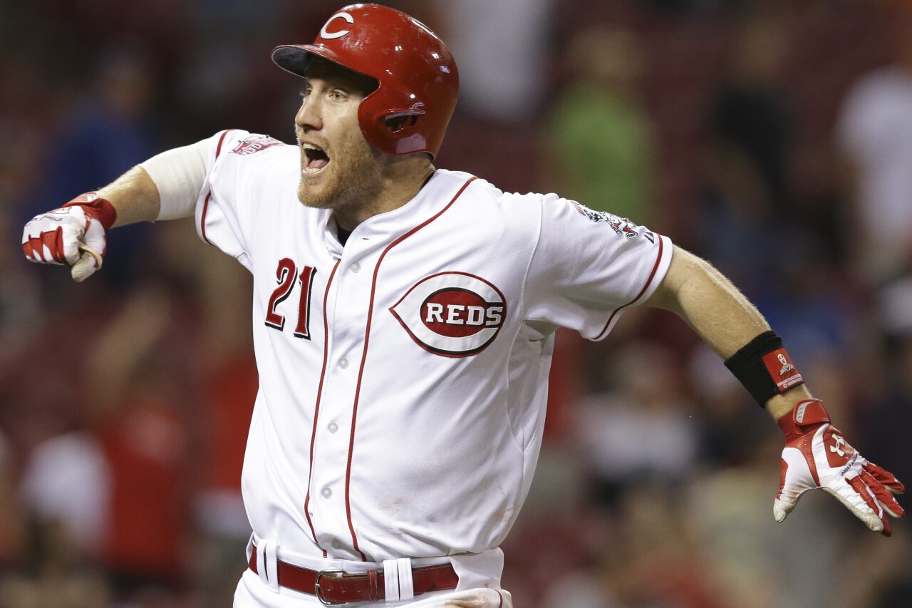 Todd Frazier pitches at The RWJBarnabas Health Field of Dreams