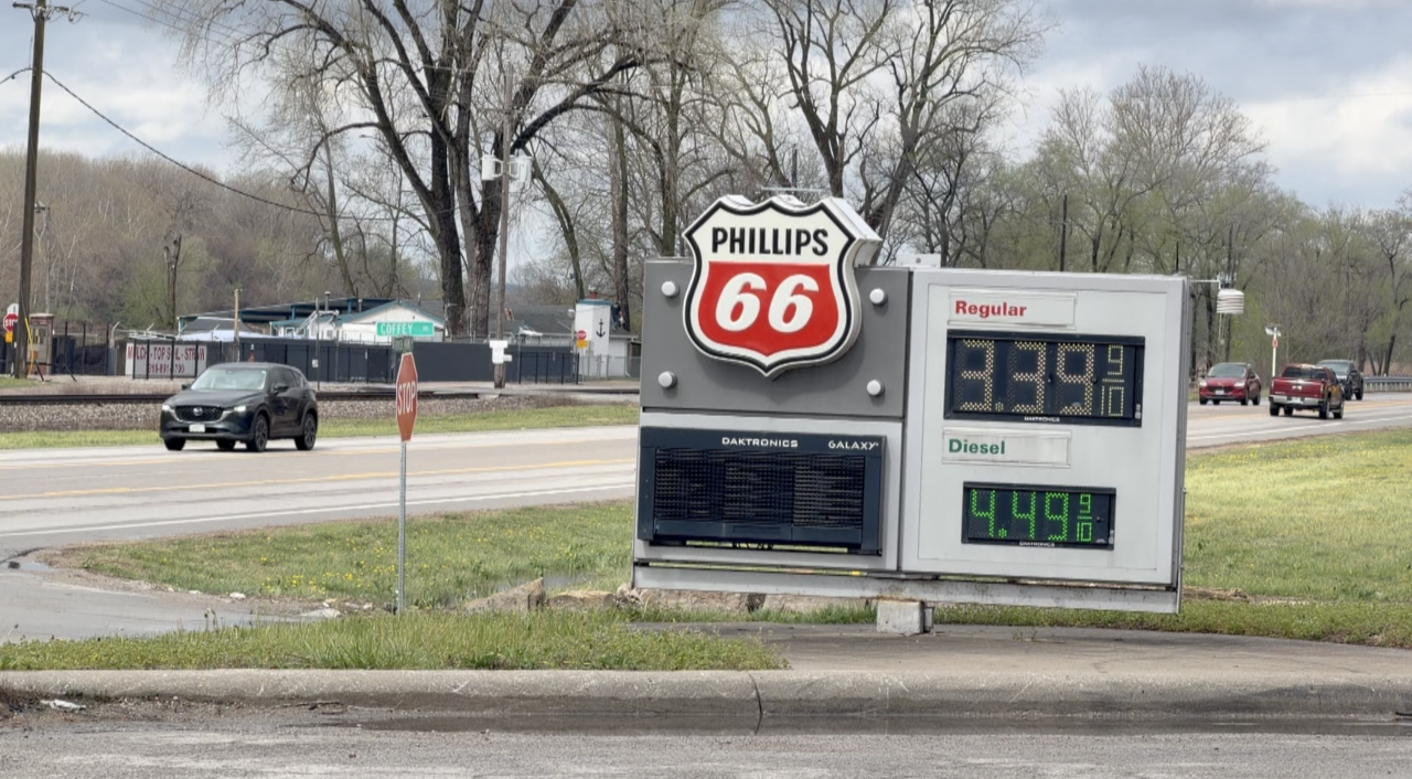 Gas prices in Parkville, MO