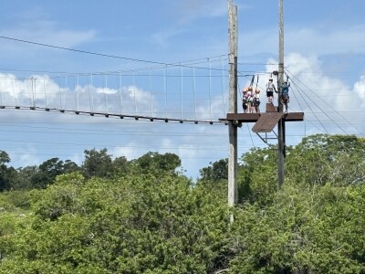Kids zip, leap and sway at Empower Adventures new summer camp