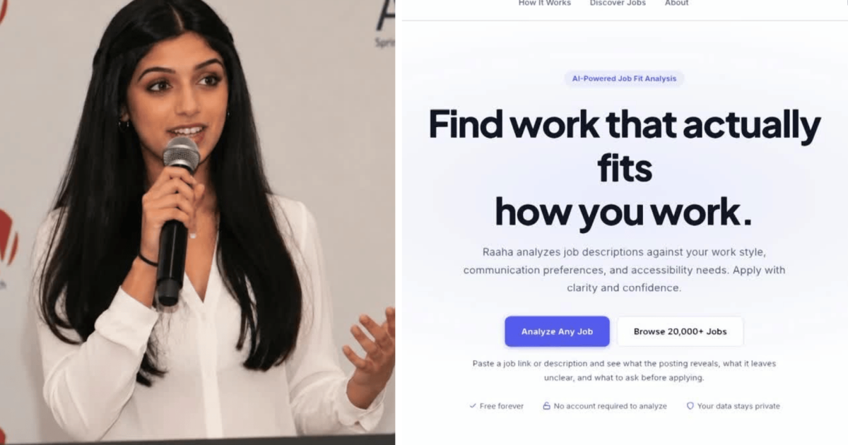 17-year-old Virginia student launches app to help neurodivergent job seekers find the right fit