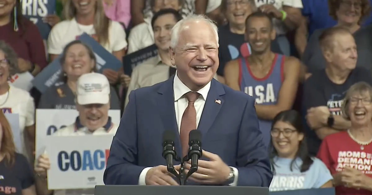 VP nominee Tim Walz campaigning in Window Rock, Phoenix this weekend