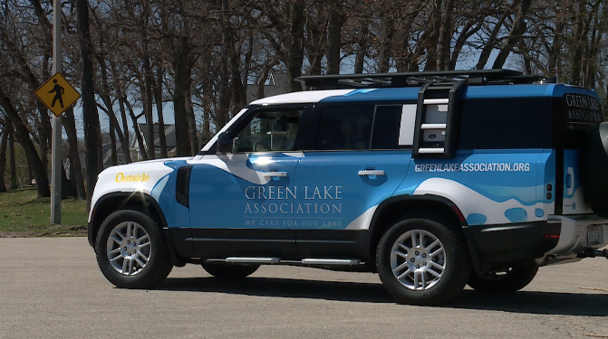 Green Lake Association's new Land Rover Defender