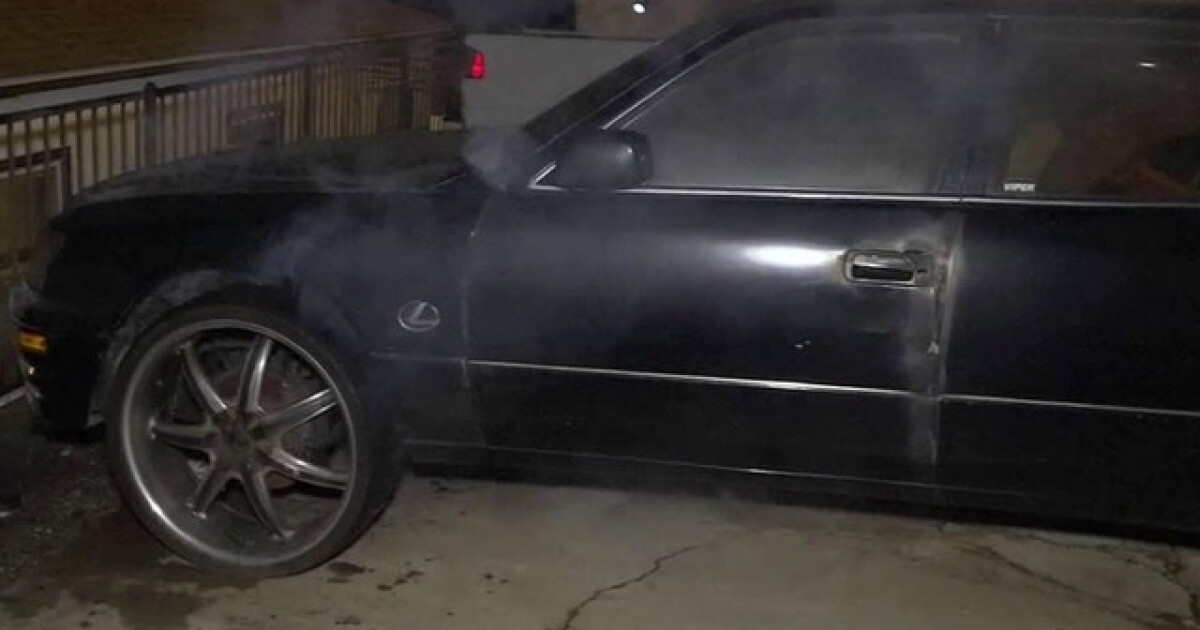 PD: Man set wife's car on fire in Mount Hope