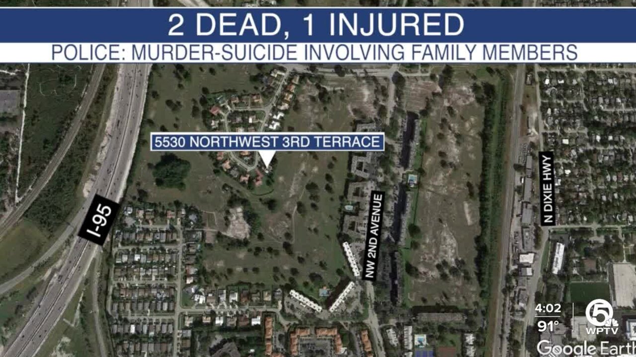 Boca Raton murder-suicide map, July 10, 2022