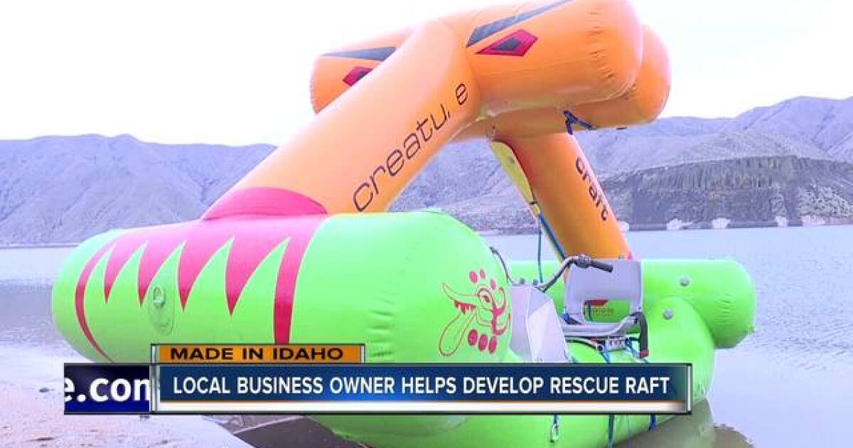 Local business owner helps develop rescue raft