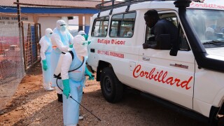 APTOPIX Congo Ebola