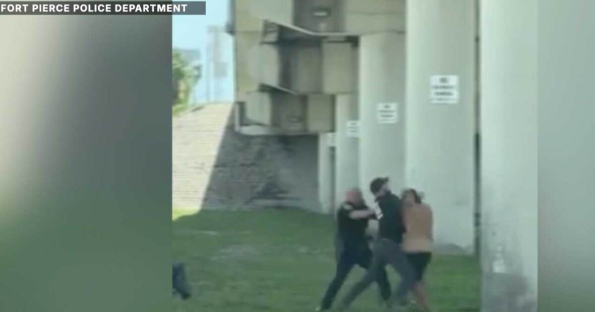 Fort Pierce police release body camera video of officer striking suspect during assault response