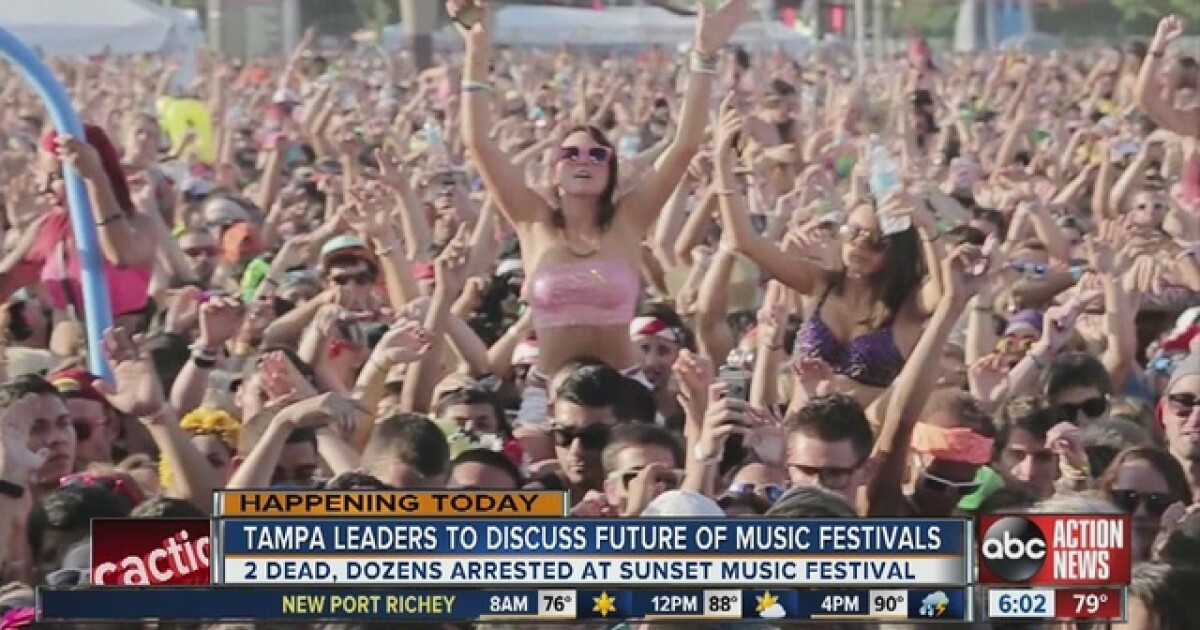 Tampa leaders discuss future of music festivals Tampa leaders discuss future of music festivals