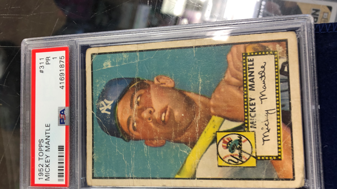 Valuable baseball card stolen in Ohio ends up in Indianapolis